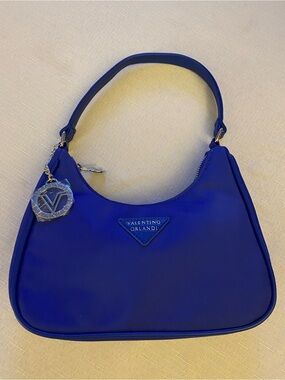 Valentino Orlandi Cobalt Blue Shoulder Bag